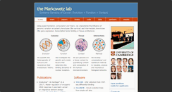 Desktop Screenshot of markowetz.org